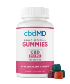 Żelki CBD o szerokim spektrum działania