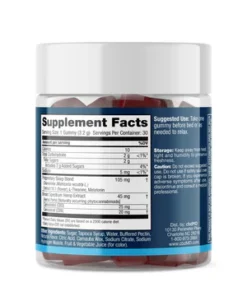 Szerokie spektrum CBD Sleep Gummies