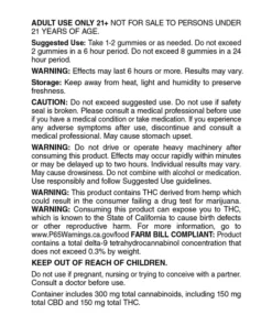 Delta 9 THC Elevate Gummies