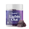 Delta 9 THC Lights Out Sleep Gummies