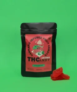 THCandy | Truskawka 250 mg | Konopne żelki